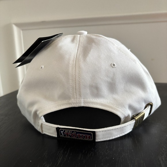 Vintage PGA Tour‎ 2000 Collection Hat Cap Mens Adjustable NWT NEW White USA Flag - Picture 4 of 6